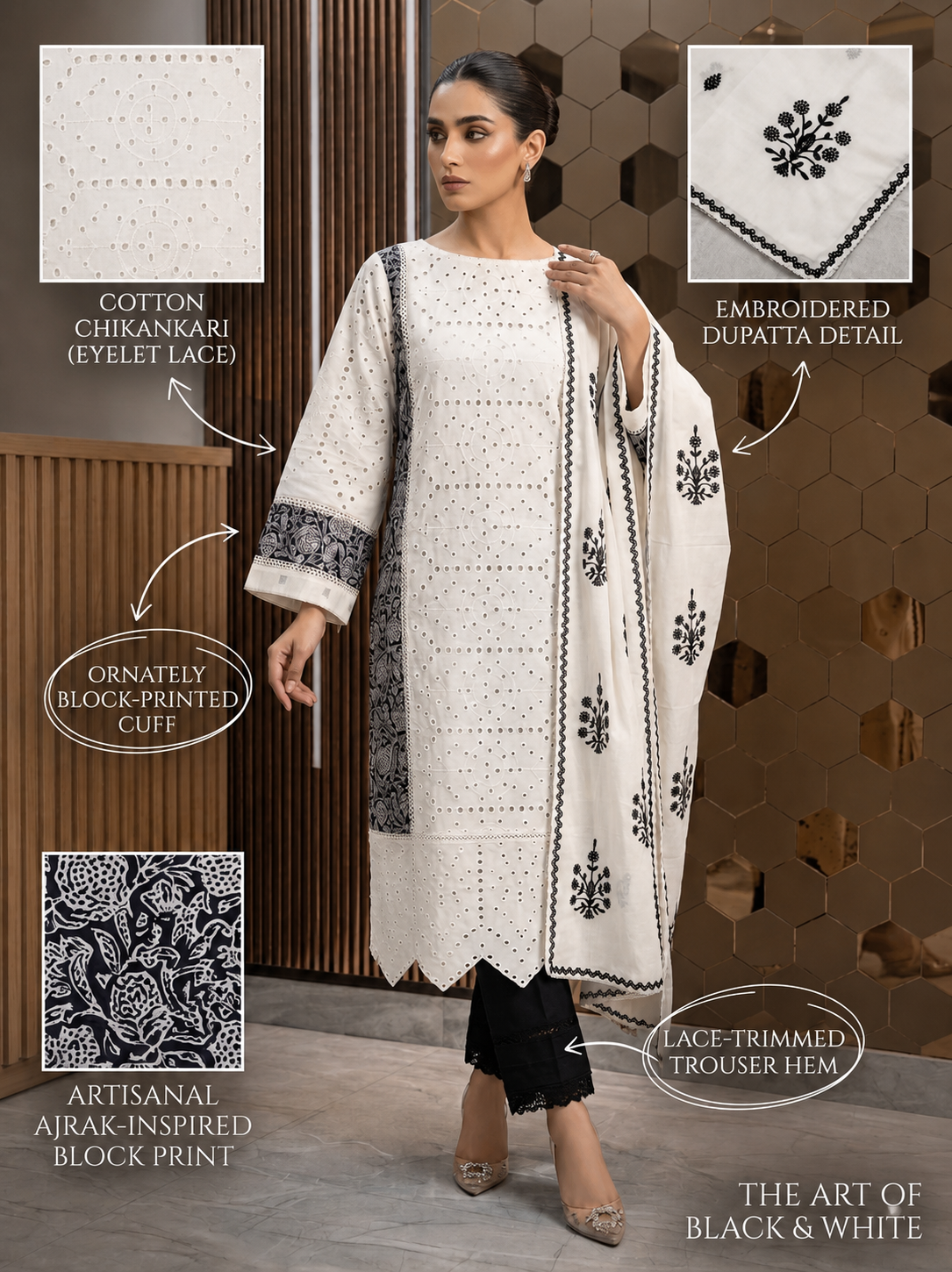 Pakistani Lace Work Suit